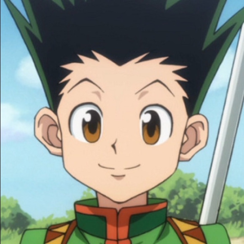 Gon Glass painting:)